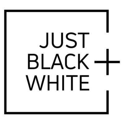 JUST BLACK + WHITE